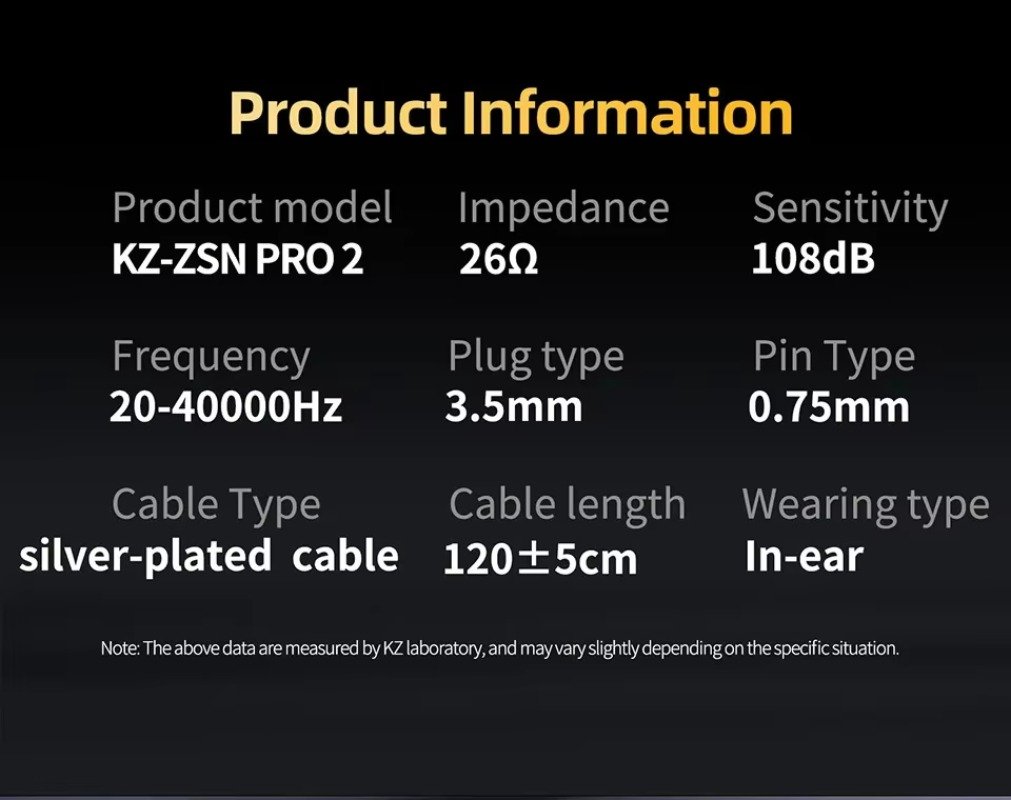 KZ ZSN PRO 2 color silver mic 3.5mm