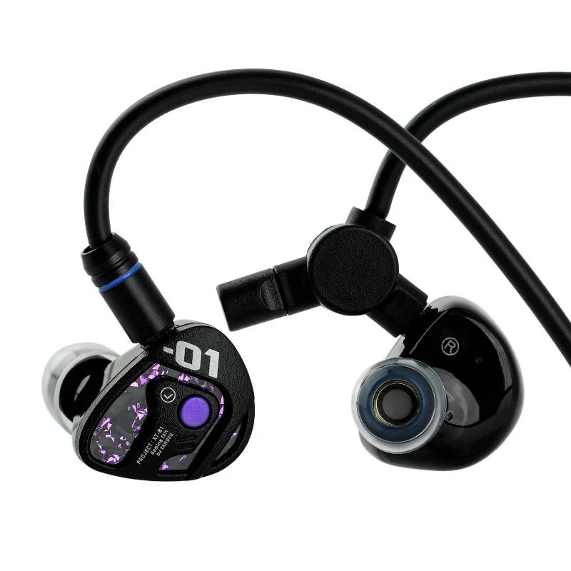 Tangzu Xue Tao Monitores auriculares IEM para juegos 3.5mm entrada jack