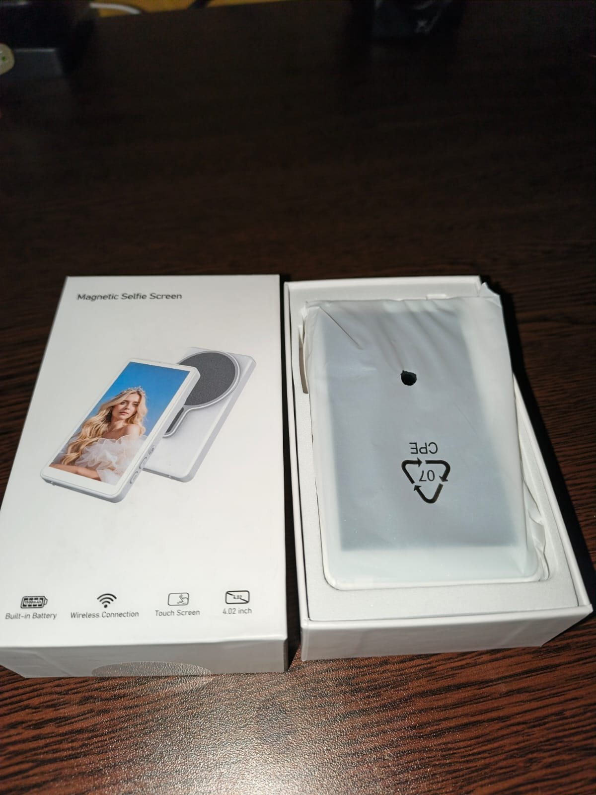 Pantalla selfie Y40i tactil