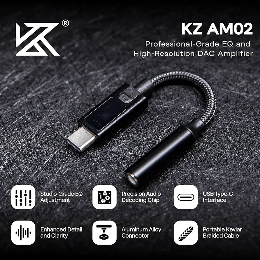 KZ AM02 Portable DAC & Amplifier