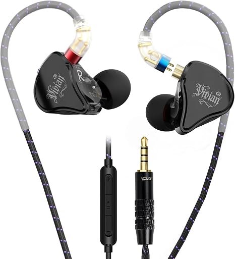CVJ Vivian – Black + Mic – 3.5mm Jack
